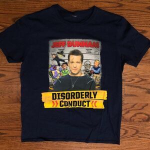 Jeff Dunham Disorderly Conduct Tour 2019 Comedian Comedy T-Shirt Men's Large EUC